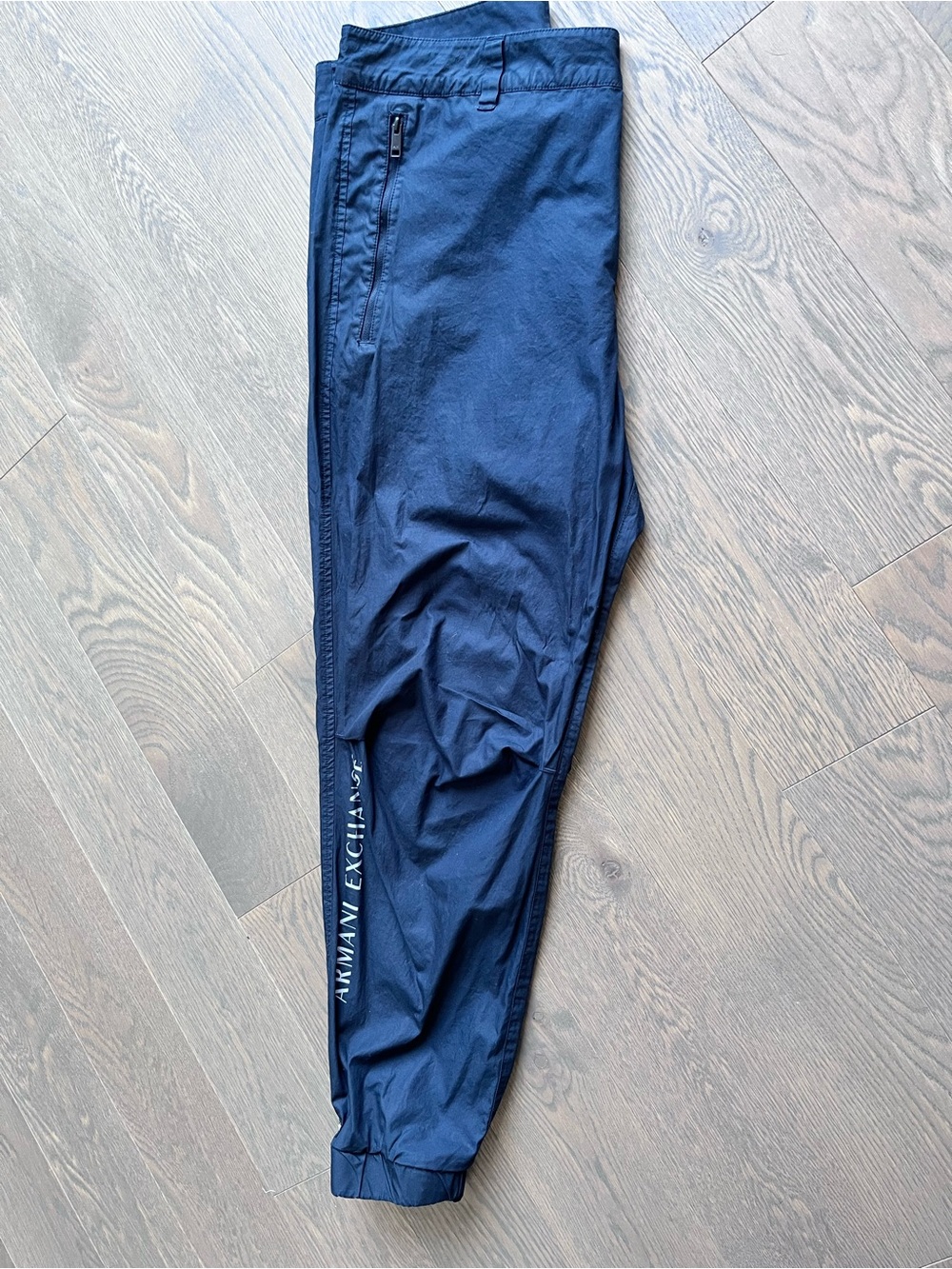Armani Exchange Navy Blue Jogger with A|X Tag